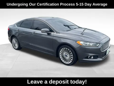 Gray 2016 Ford Fusion Titanium for sale in Berlin, NJ