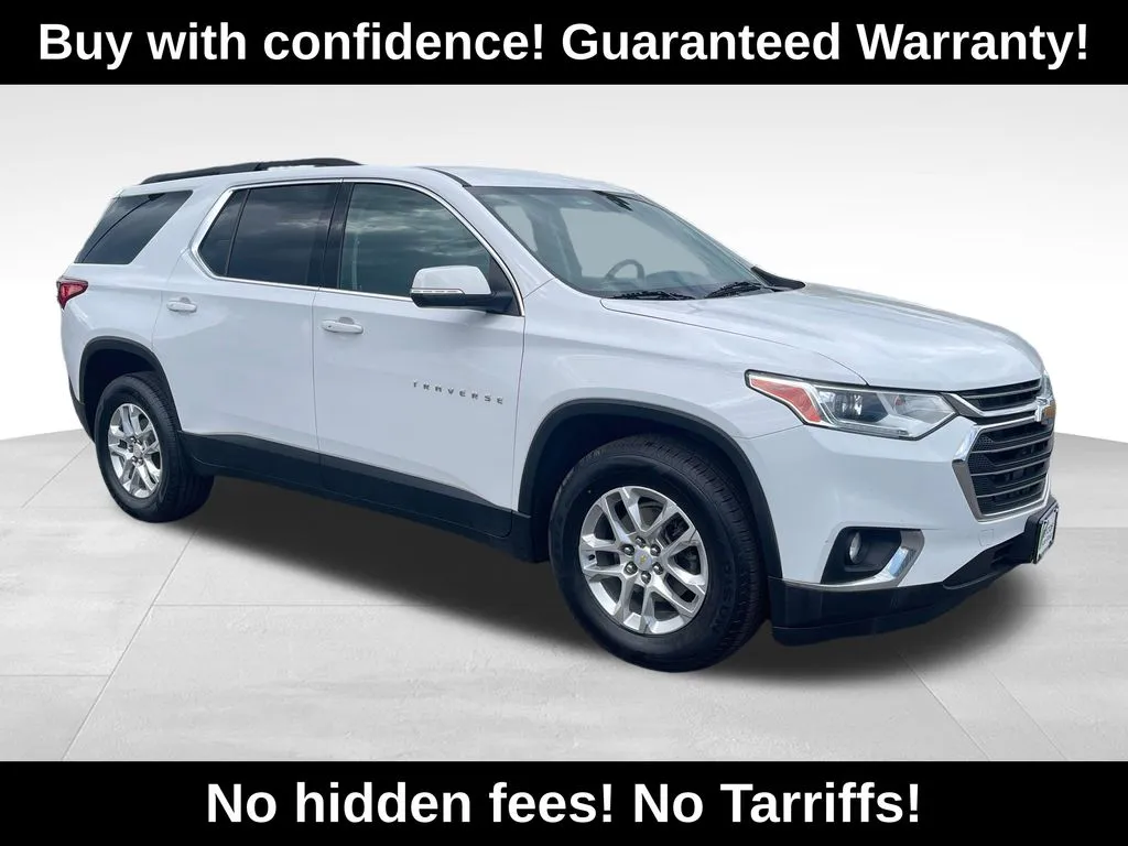 White 2021 Chevrolet Traverse LT Leather for sale in Berlin, NJ