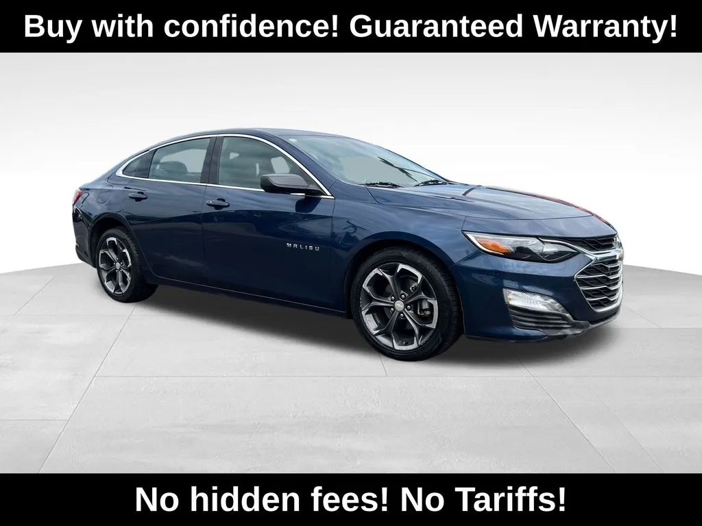 Blue 2022 Chevrolet Malibu LT for sale in Berlin, NJ