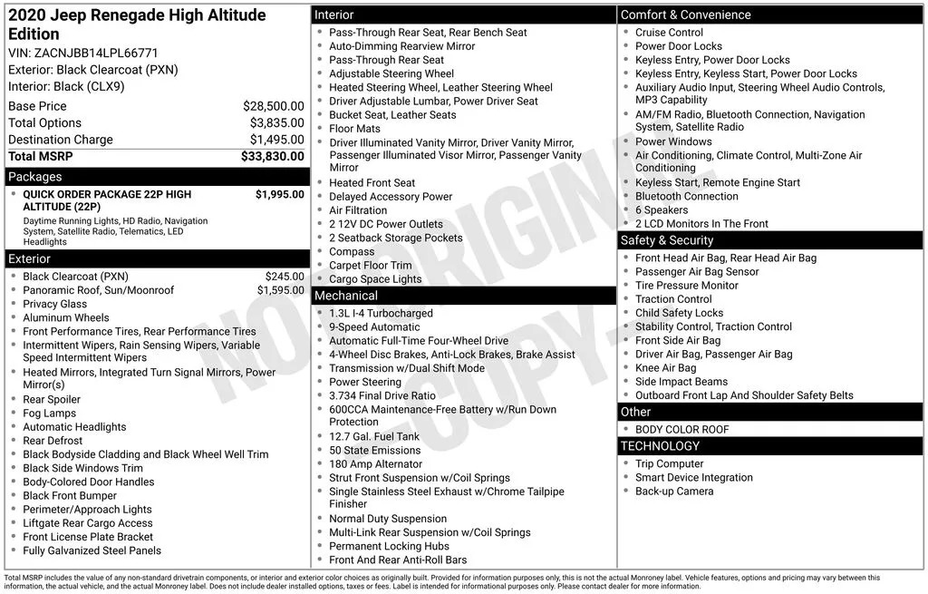 2020 Jeep Renegade Altitude for sale in Berlin, NJ