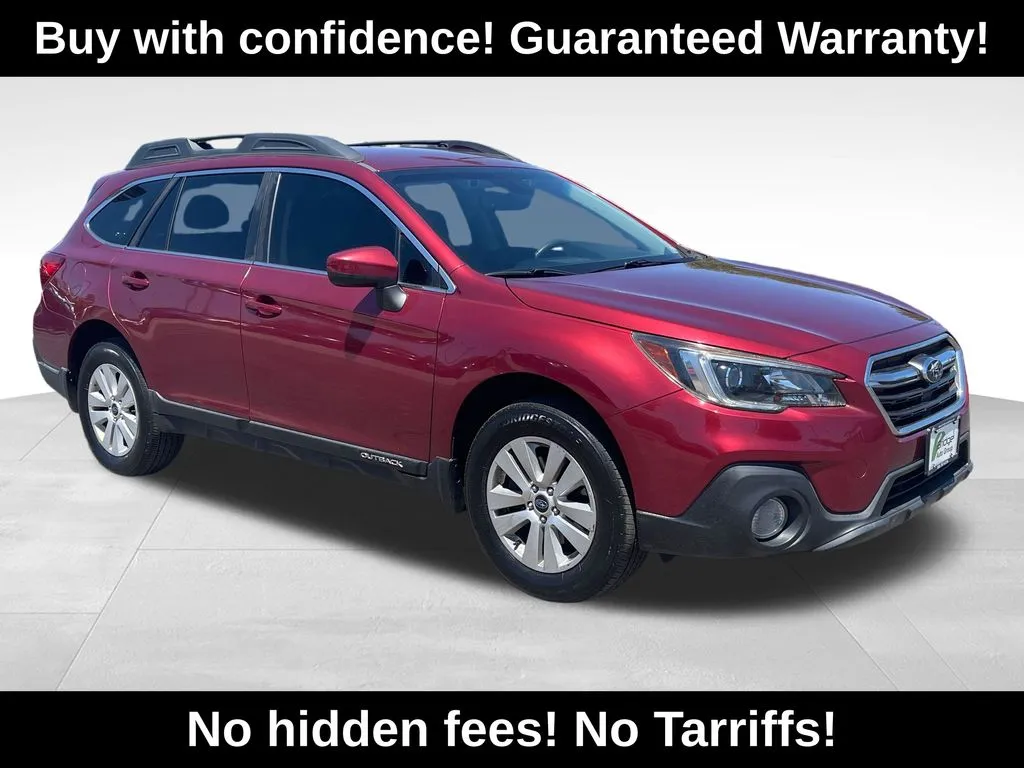 Red 2019 Subaru Outback 2.5i Premium for sale in Berlin, NJ