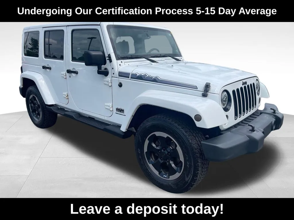 White 2014 Jeep Wrangler Unlimited Sahara for sale in Berlin, NJ