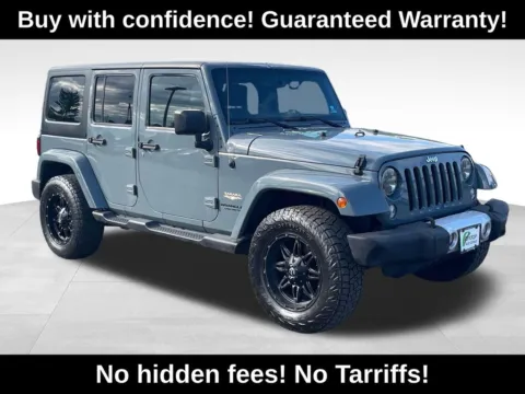 Gray 2014 Jeep Wrangler Unlimited Sahara for sale in Berlin, NJ