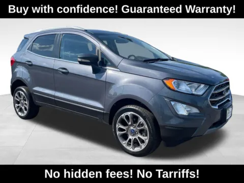 Gray 2022 Ford EcoSport Titanium for sale in Berlin, NJ