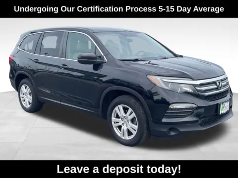 Black 2017 Honda Pilot LX for sale in Berlin, NJ