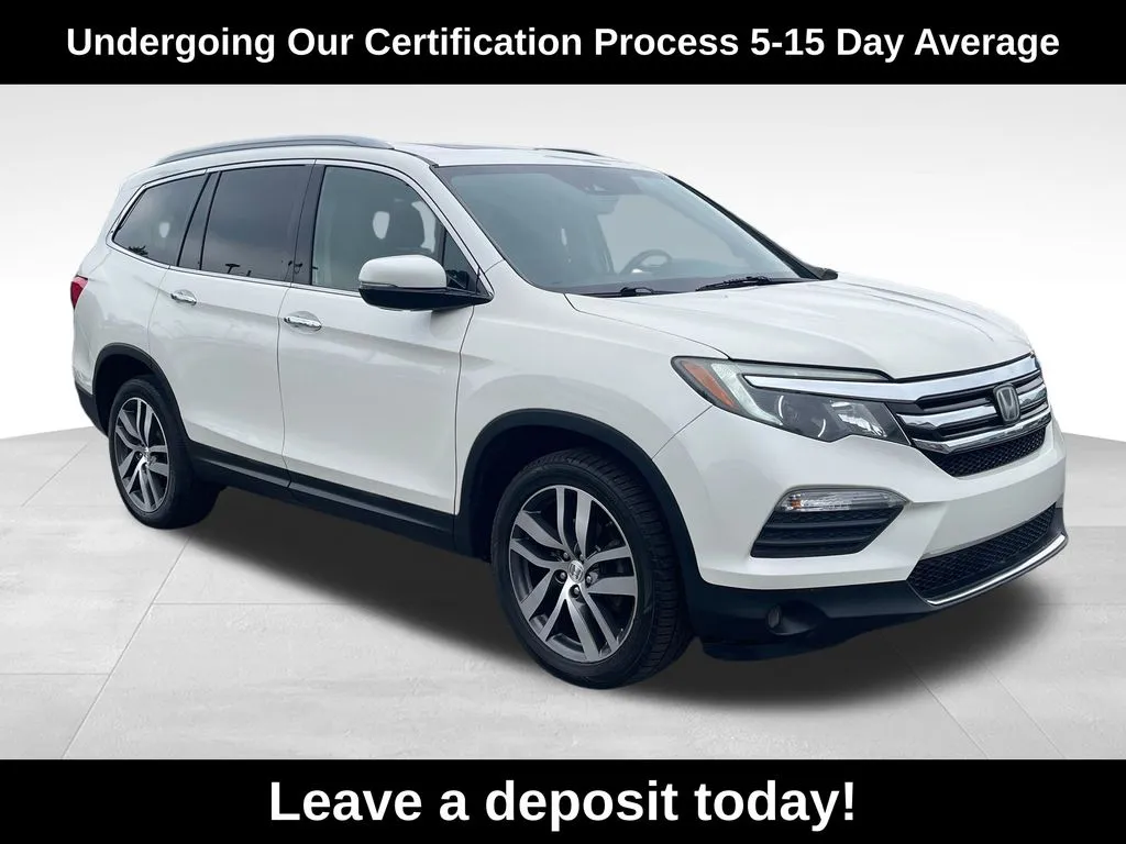 White 2017 Honda Pilot Elite for sale in Berlin, NJ