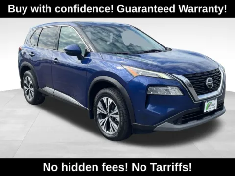 Blue 2021 Nissan Rogue SV for sale in Berlin, NJ