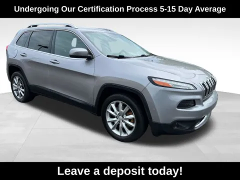 Silver 2018 Jeep Cherokee Limited for sale in Berlin, NJ