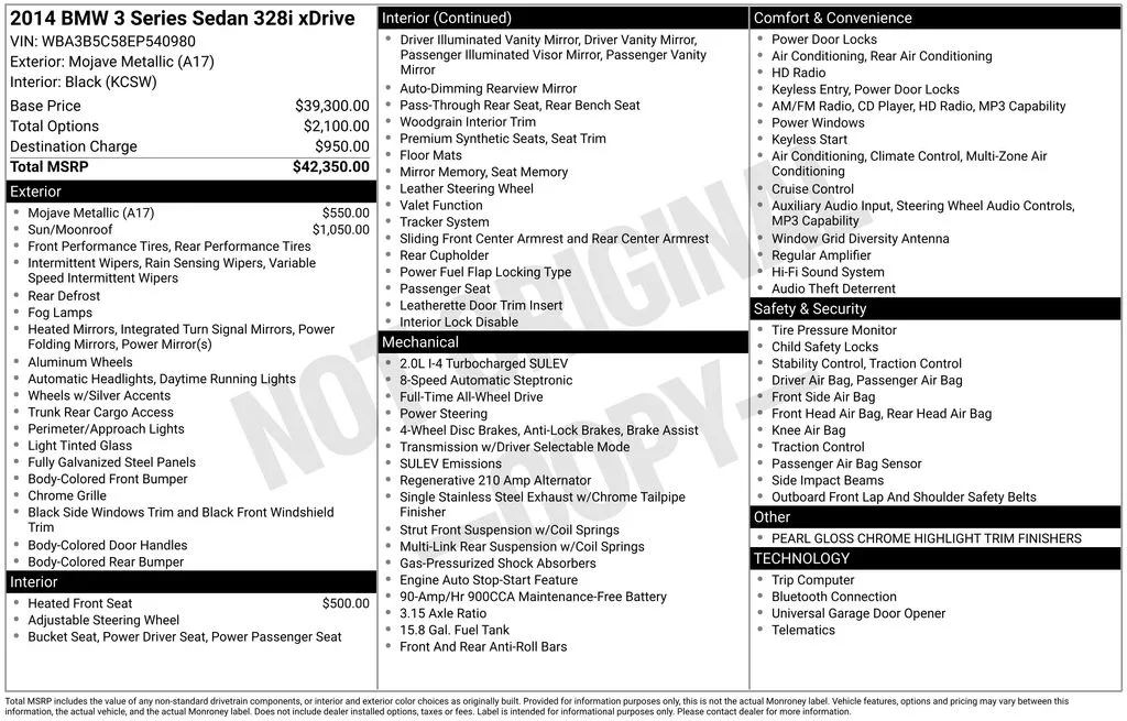2014 BMW 3 Series 328i xDrive for sale in Berlin, NJ