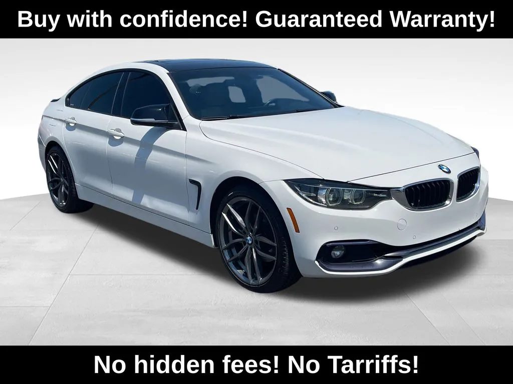 White 2019 BMW 4 Series 430i Gran Coupe for sale in Berlin, NJ