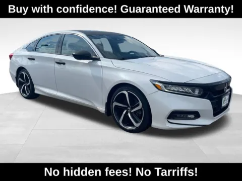 White 2018 Honda Accord Sport 2.0T for sale in Berlin, NJ