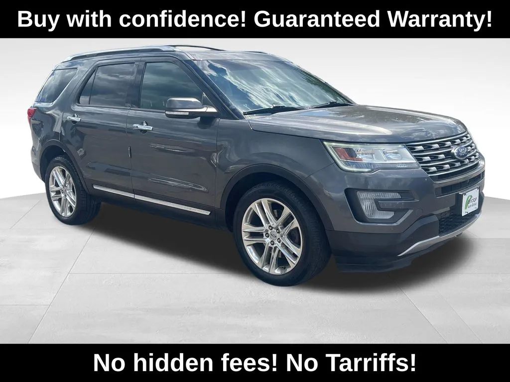 Gray 2017 Ford Explorer Limited for sale in Berlin, NJ