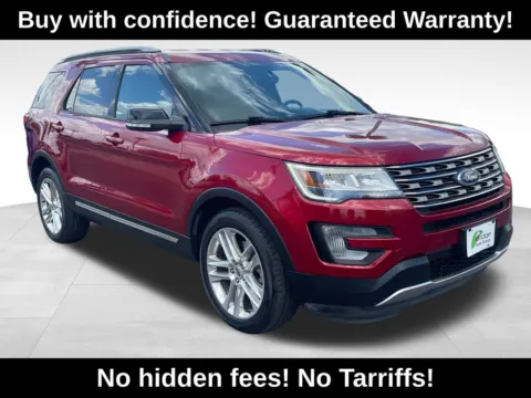 Red 2017 Ford Explorer XLT for sale in Berlin, NJ