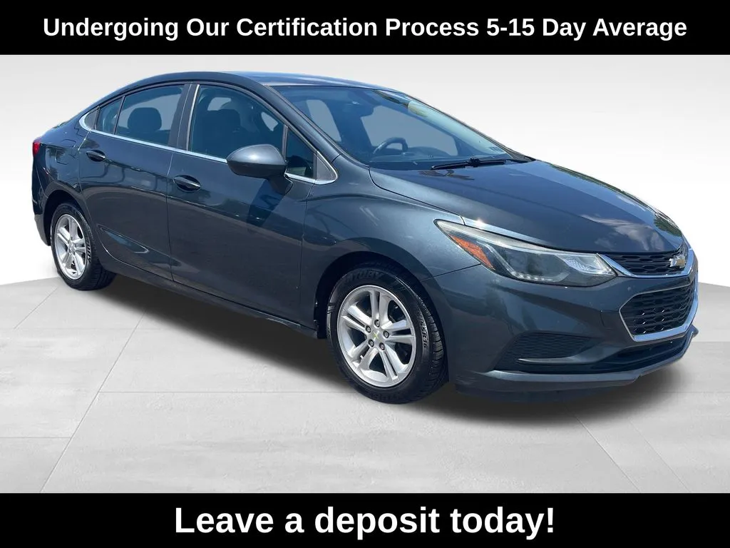 Gray 2018 Chevrolet Cruze LT for sale in Berlin, NJ