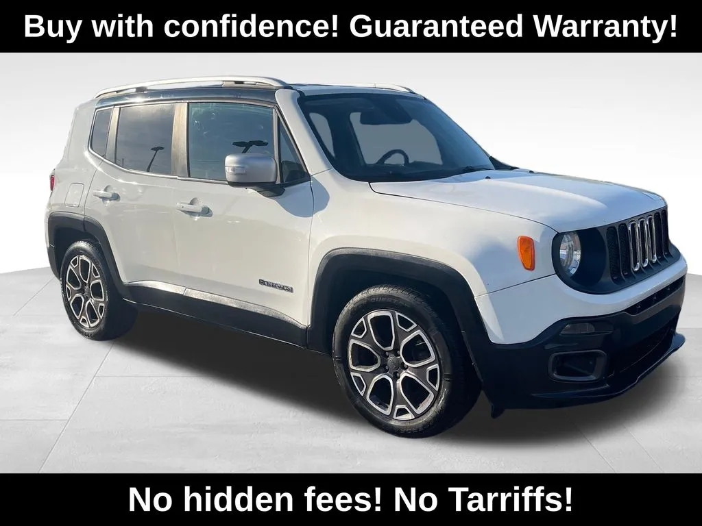 White 2016 Jeep Renegade Limited for sale in Berlin, NJ
