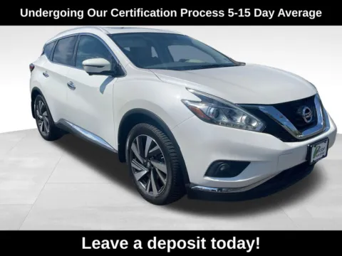White 2017 Nissan Murano Platinum for sale in Berlin, NJ