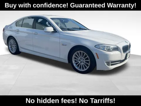 White 2013 BMW 5 Series 535i xDrive for sale in Berlin, NJ