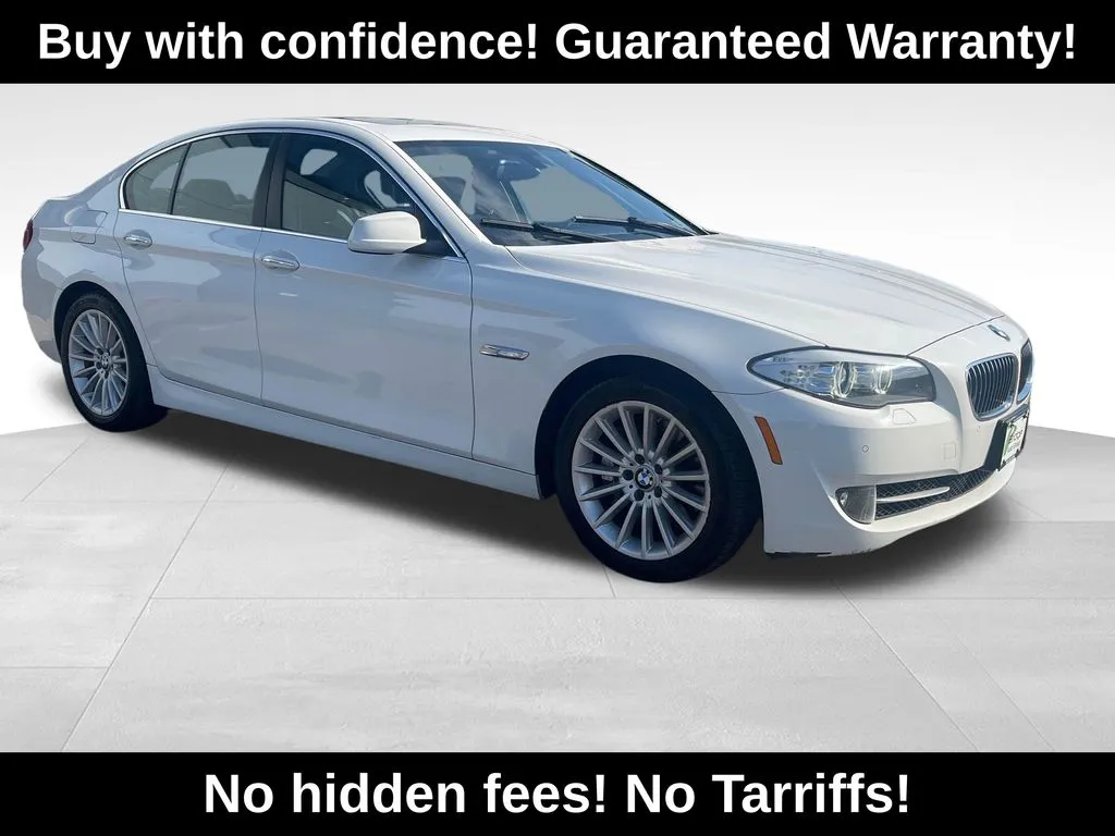 White 2013 BMW 5 Series 535i xDrive for sale in Berlin, NJ