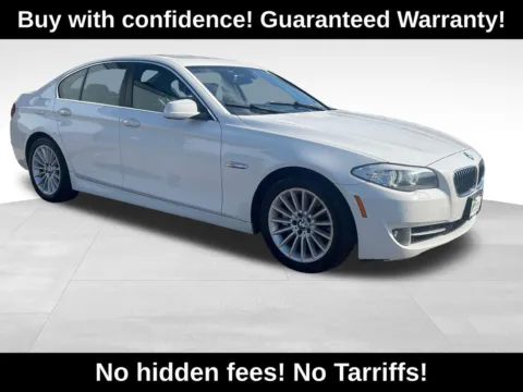 White 2013 BMW 5 Series 535i xDrive for sale in Berlin, NJ