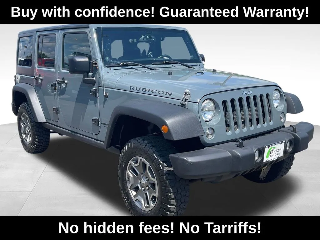 Gray 2014 Jeep Wrangler Unlimited Rubicon for sale in Berlin, NJ