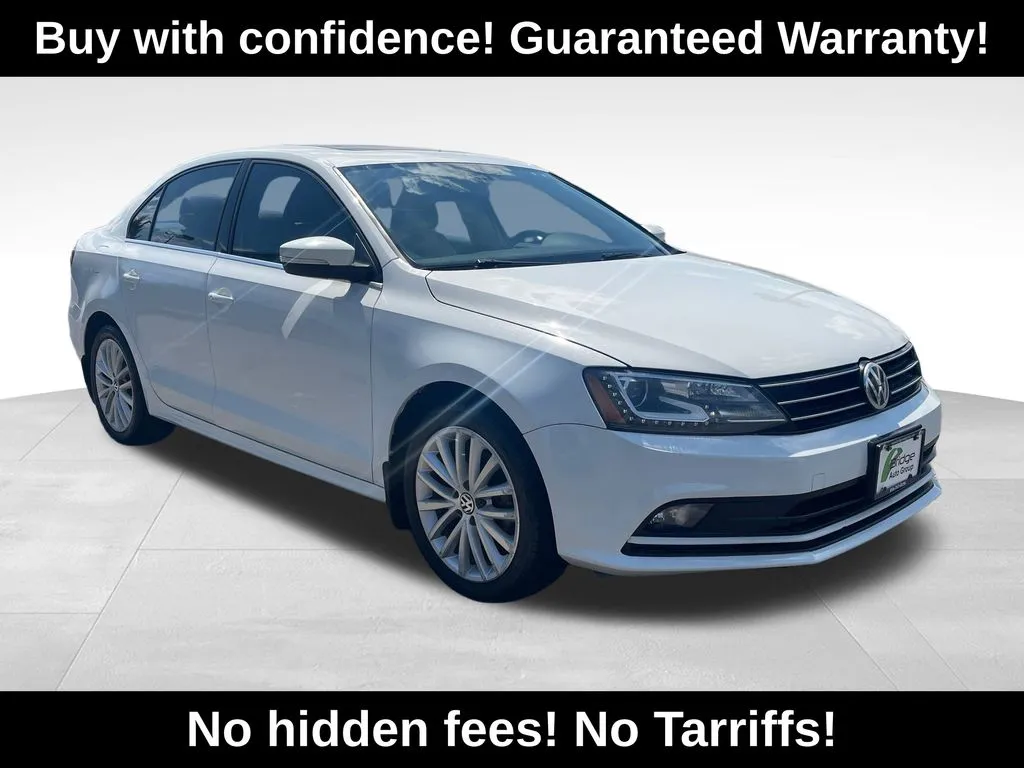 White 2016 Volkswagen Jetta 1.8T SEL for sale in Berlin, NJ