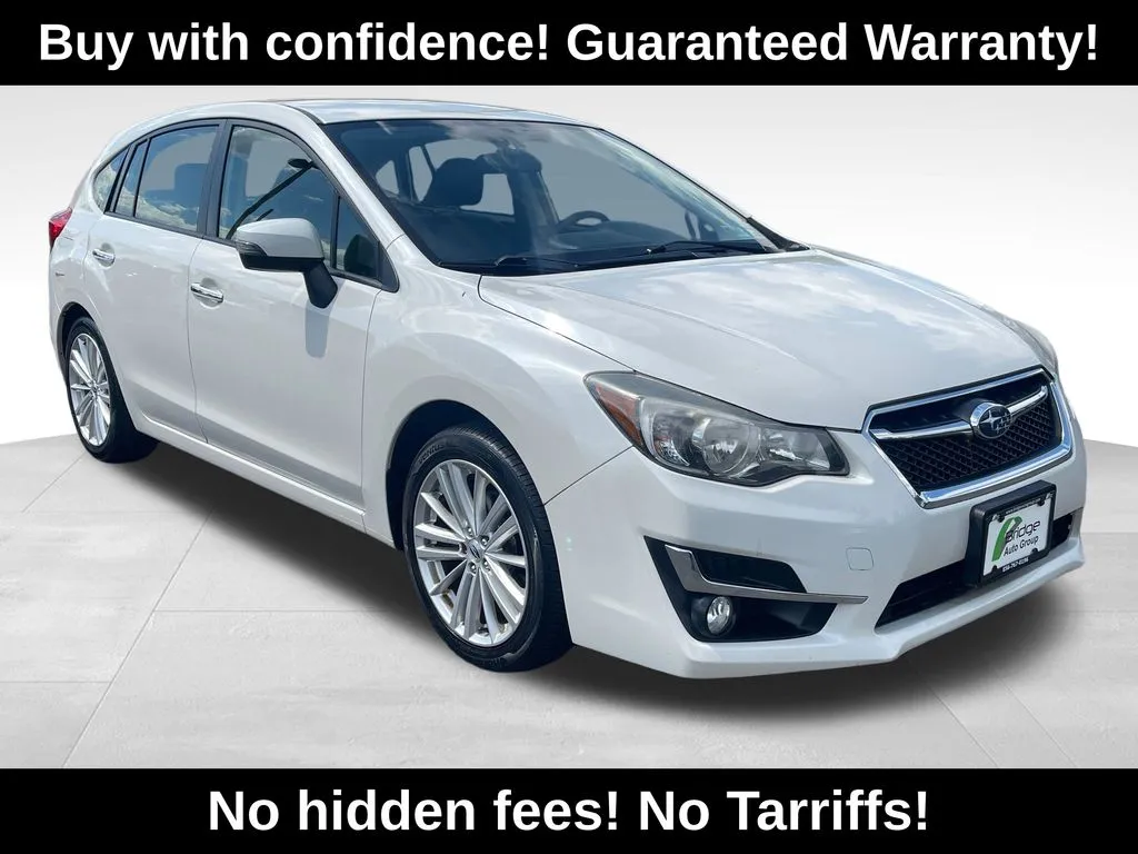White 2016 Subaru Impreza 2.0i Limited for sale in Berlin, NJ