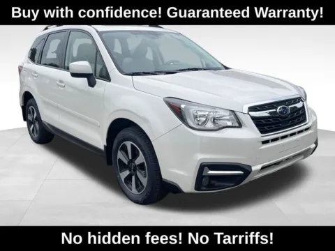 White 2018 Subaru Forester 2.5i Premium for sale in Berlin, NJ