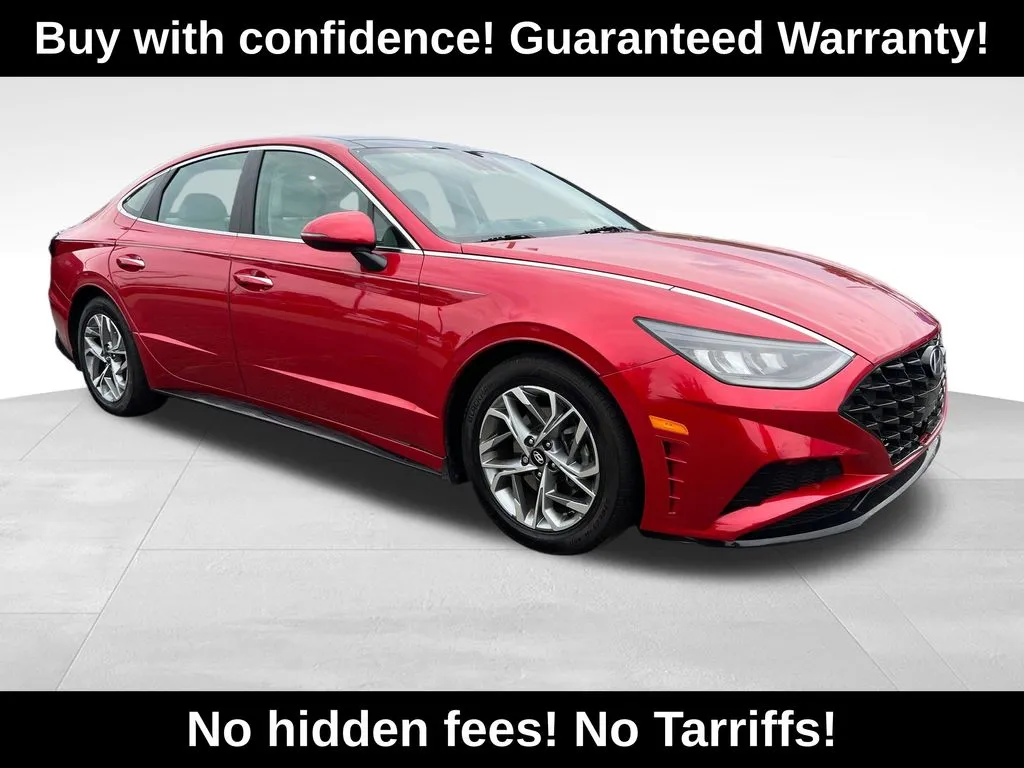 Red 2020 Hyundai Sonata SEL for sale in Berlin, NJ