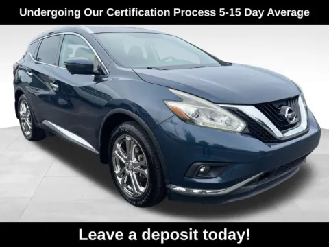 Blue 2016 Nissan Murano Platinum for sale in Berlin, NJ
