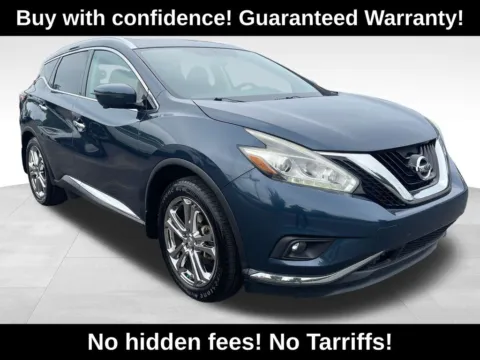 Blue 2016 Nissan Murano Platinum for sale in Berlin, NJ