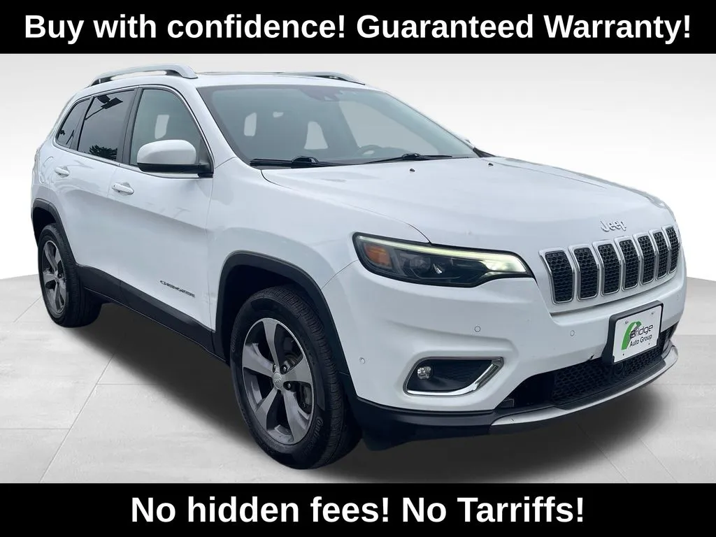 White 2019 Jeep Cherokee Limited for sale in Berlin, NJ