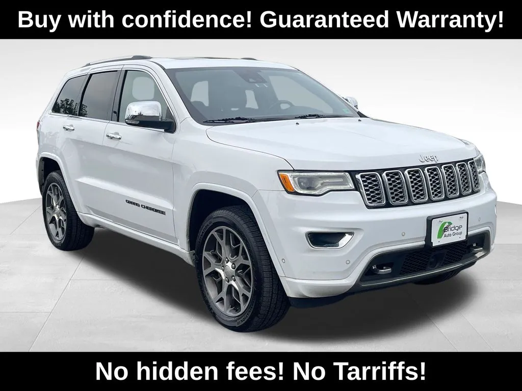 White 2020 Jeep Grand Cherokee Overland for sale in Berlin, NJ