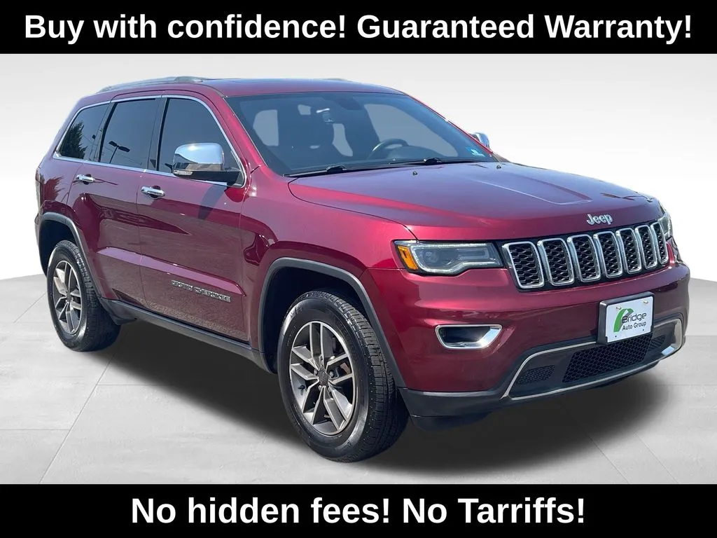 Red 2020 Jeep Grand Cherokee Limited for sale in Berlin, NJ