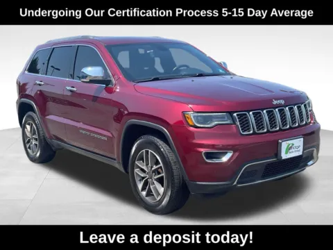 Red 2020 Jeep Grand Cherokee Limited for sale in Berlin, NJ