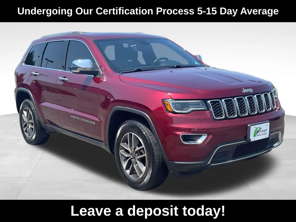 Red 2020 Jeep Grand Cherokee Limited for sale in Berlin, NJ