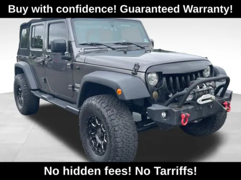 Gray 2017 Jeep Wrangler Unlimited Sport for sale in Berlin, NJ