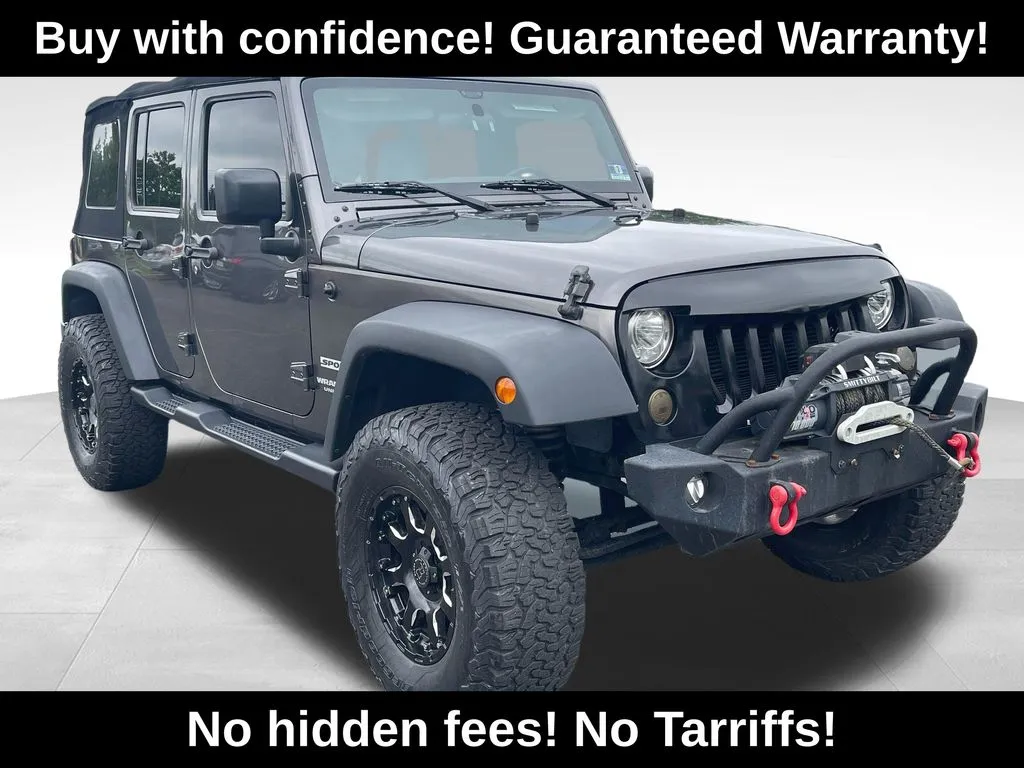 Unknown 2017 Jeep Wrangler Unlimited Sport for sale in Berlin, NJ