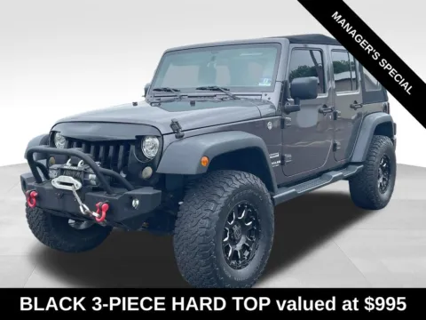 Another view of 2017 Jeep Wrangler Unlimited Sport for sale in Berlin, NJ at Bridge Auto Group