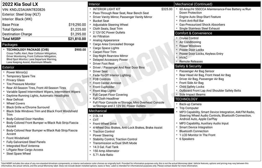 2022 Kia Soul LX for sale in Berlin, NJ