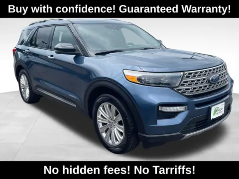 Blue 2020 Ford Explorer Limited for sale in Berlin, NJ