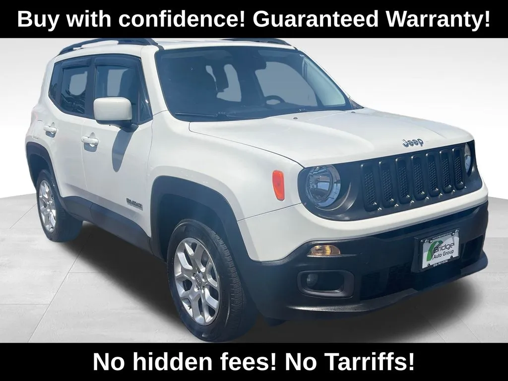 White 2017 Jeep Renegade Latitude for sale in Berlin, NJ