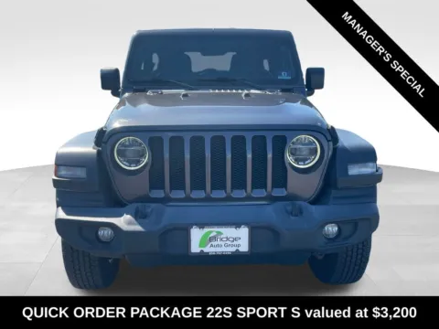 Photos of 2020 Jeep Wrangler Unlimited Sport S for sale in Berlin, NJ at Bridge Auto Group