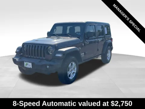 Another view of 2020 Jeep Wrangler Unlimited Sport S for sale in Berlin, NJ at Bridge Auto Group