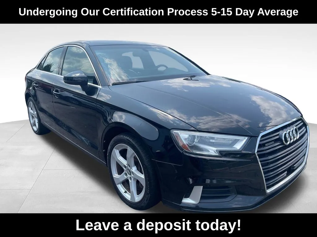 Black 2019 Audi A3 2.0T Premium for sale in Berlin, NJ