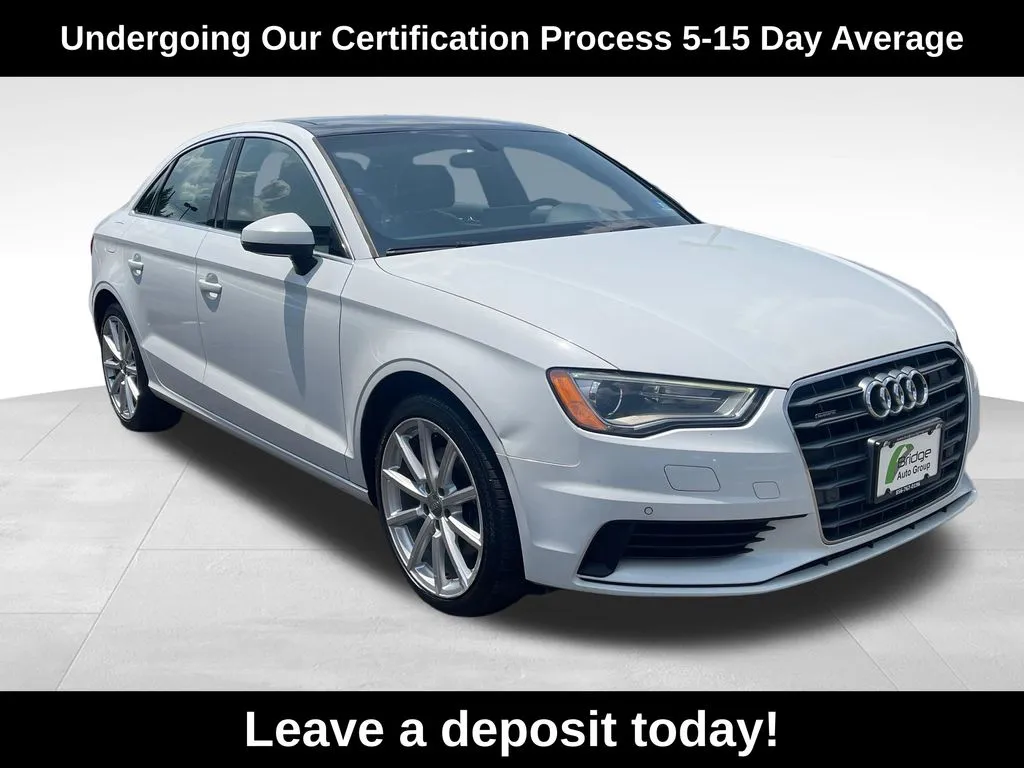 White 2015 Audi A3 2.0T Premium Plus for sale in Berlin, NJ