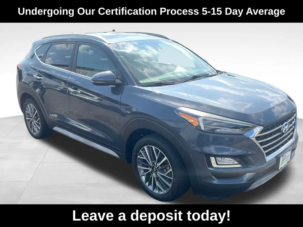 Blue 2020 Hyundai Tucson Limited for sale in Berlin, NJ