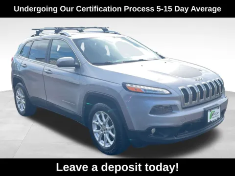 Silver 2014 Jeep Cherokee Latitude for sale in Berlin, NJ