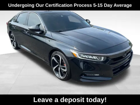 Black 2018 Honda Accord Sport 2.0T for sale in Berlin, NJ