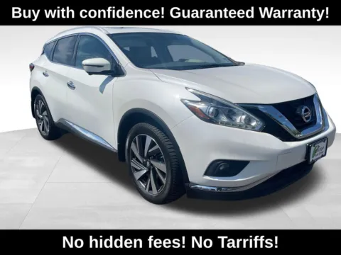 White 2017 Nissan Murano Platinum for sale in Berlin, NJ