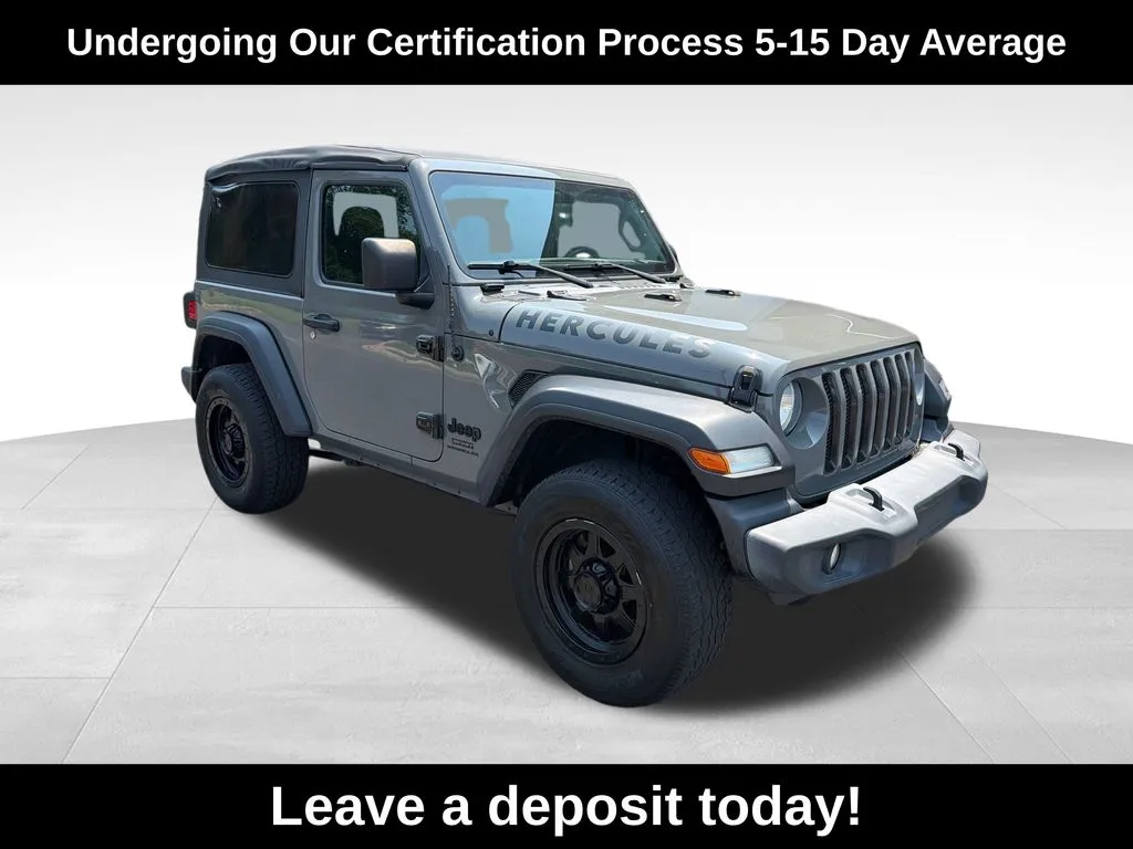 Gray 2021 Jeep Wrangler Sport S for sale in Berlin, NJ